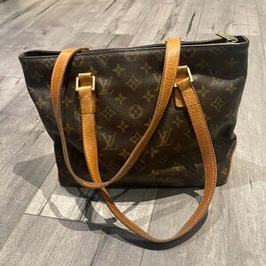 Authentic Louis Vuitton monogram tote circa 2000s